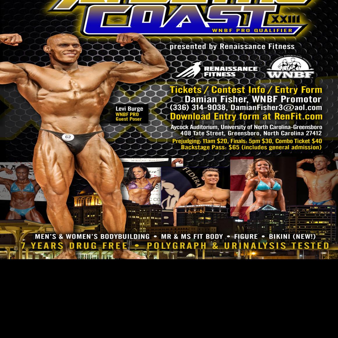 Bodybuilding Event Comes To Uncg On June 27 Entertainment Images, Photos, Reviews