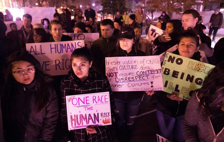 Rally For Muslims And Immigrant Rights