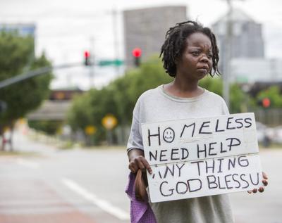 panhandling greensboro