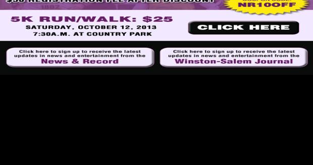 Save $10 on News & Record Cannonball Run Half-Marathon entry fee