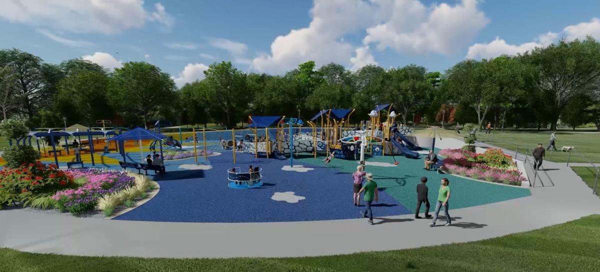 Keeley Park adds new features and plans for an allinclusive playground