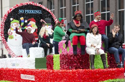 Thousands Line Streets For Downtown Greensboro Holiday