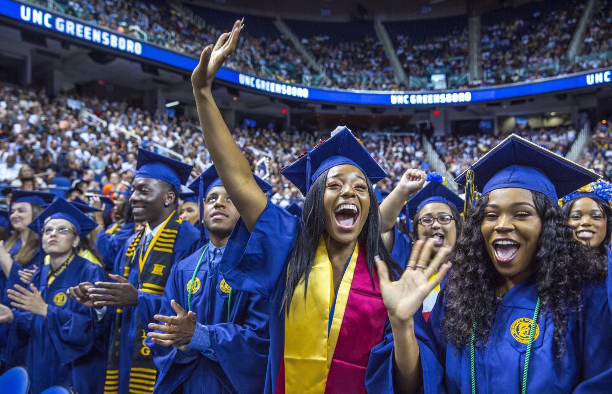 Photos UNCG May 2019 commencement Gallery