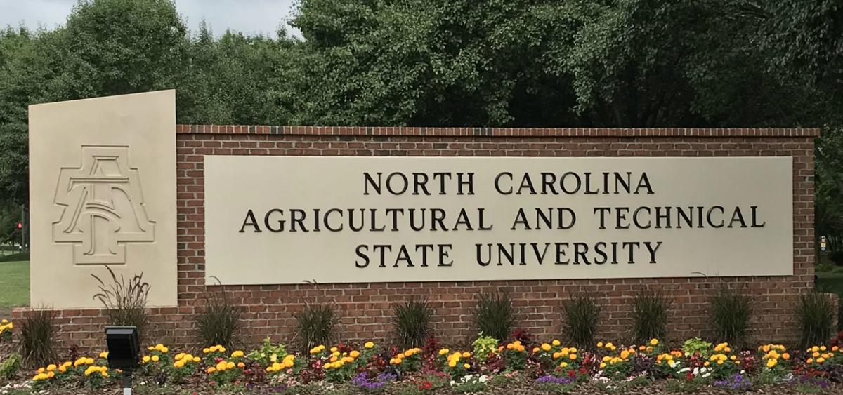 NCAT N.C. A&T sign 2018