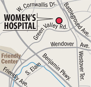 Women's Hospital map 2014