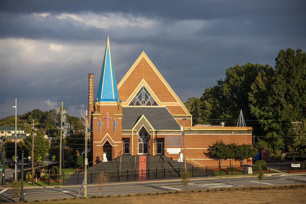 East Greensboro Bailey Village apartment complex at grand