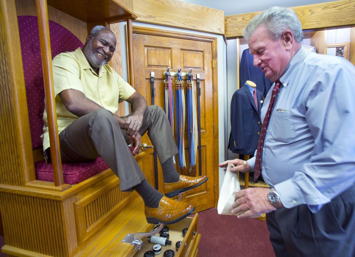 Greensboro men's store owner hopes customers take a shine to their