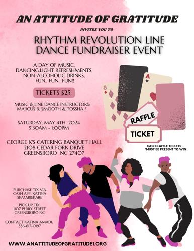 May 4: Line dancing fundraiser
