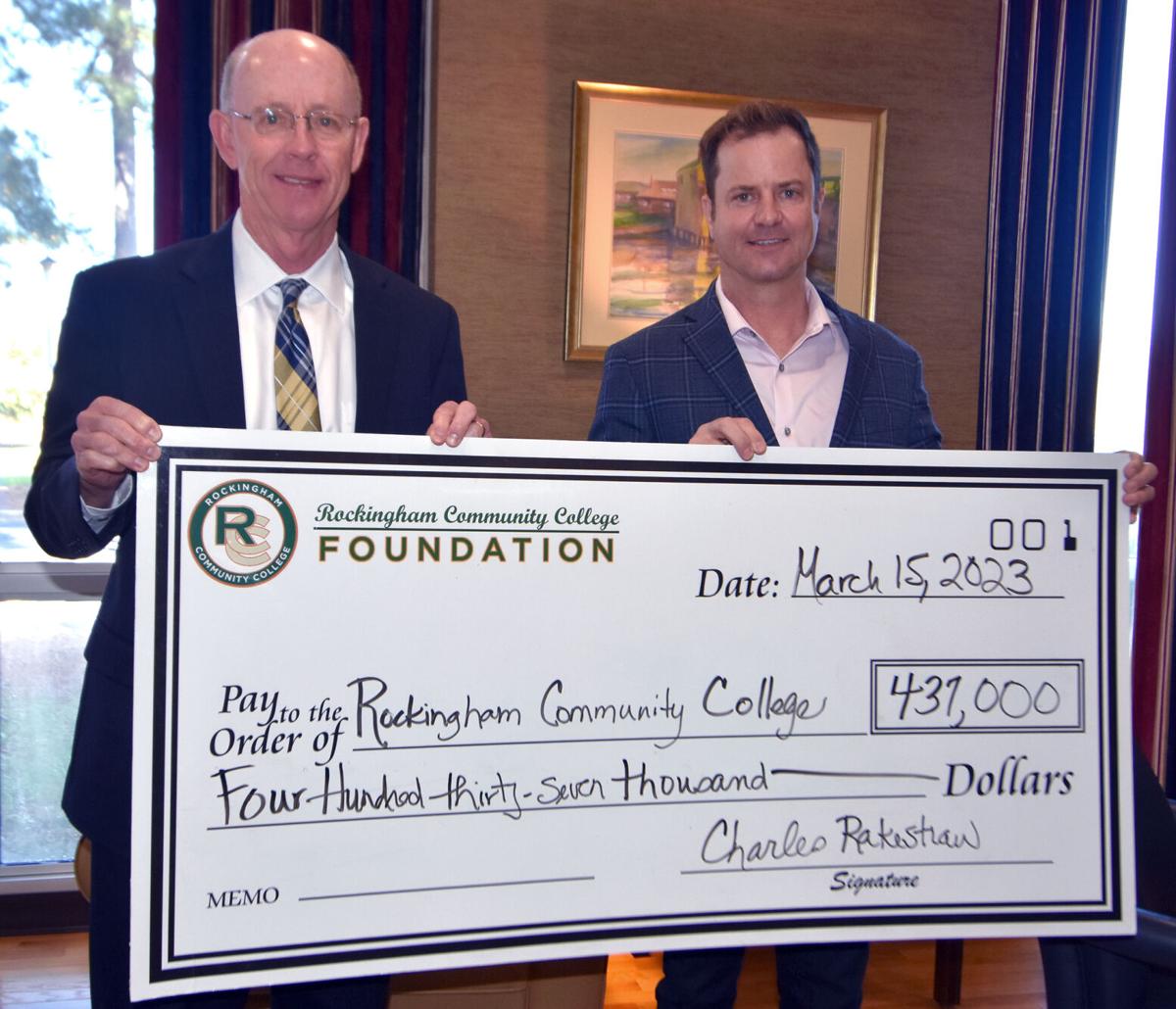 Rakestraws endow RCC's Center for Workforce Development