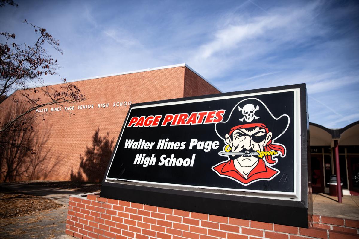 Page, Southern would be rebuilt and new high school constructed under