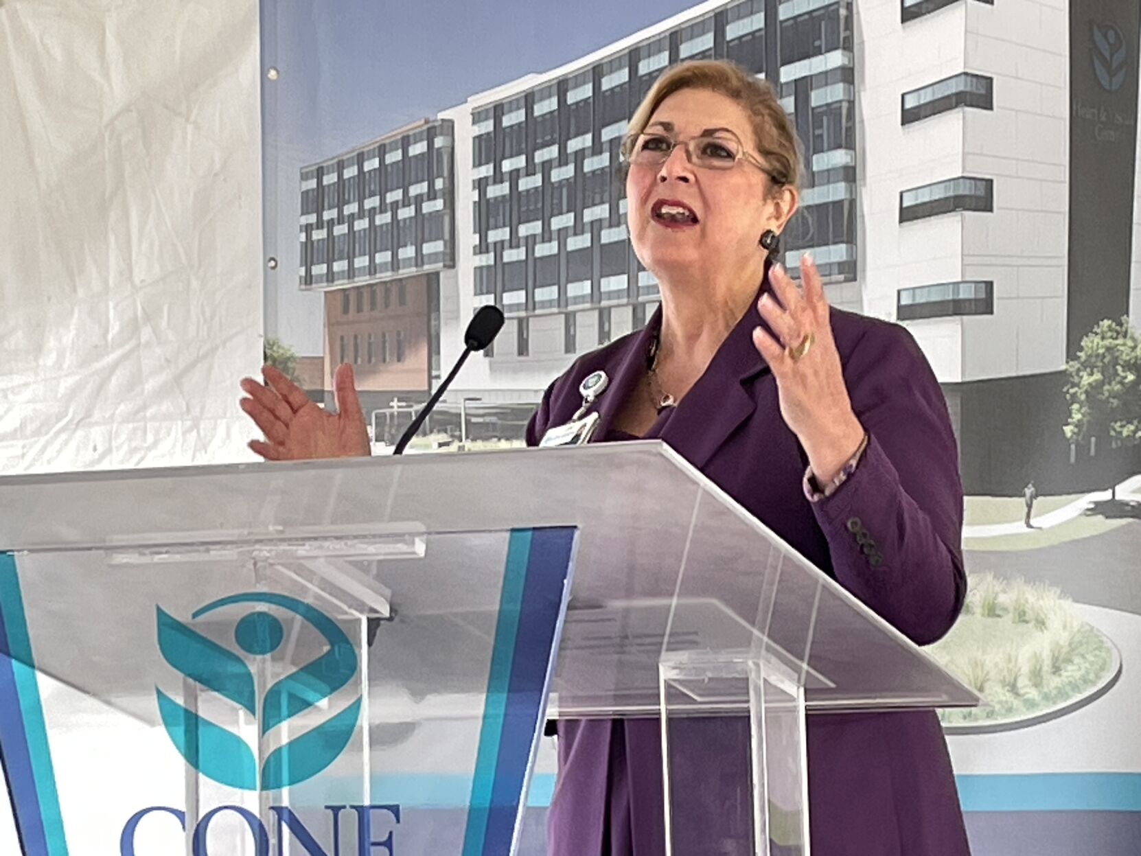 Cone Health breaks ground on heart tower