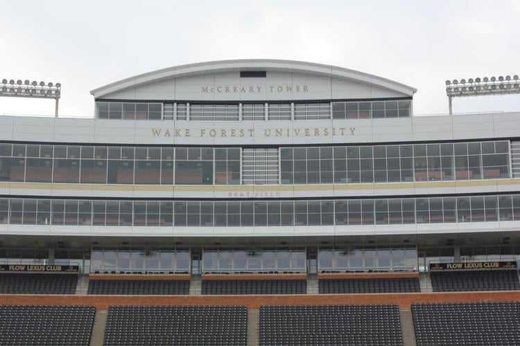 McCreary Tower at BB&T Field at Wake Forest University