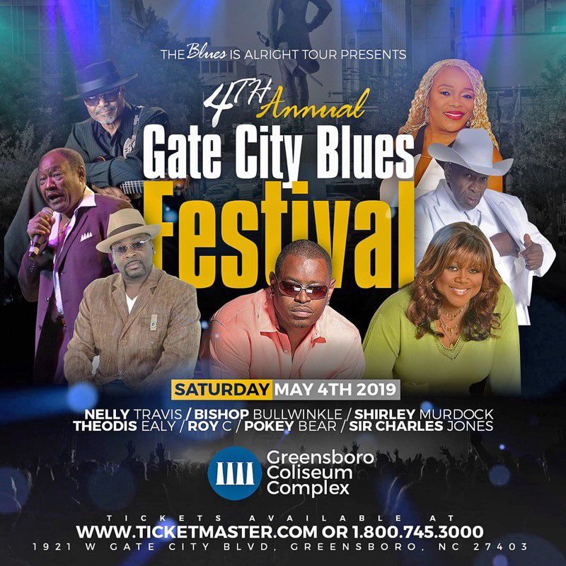Gate City Blues Festival returns to Greensboro Coliseum complex