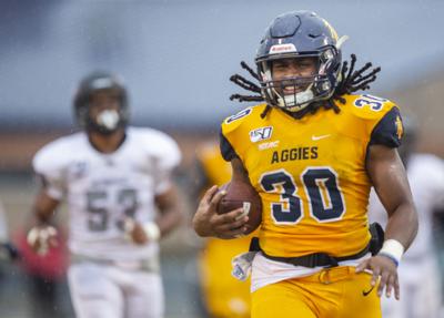 A T Running Back Jah Maine Martin Makes Most Of His Second Chance