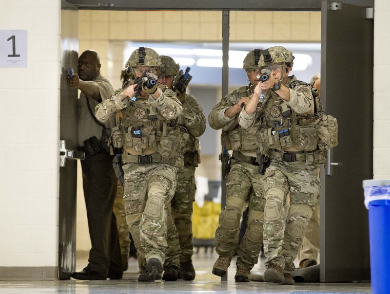 Guilford deputies train for 'active shooter' at school | Gallery ...