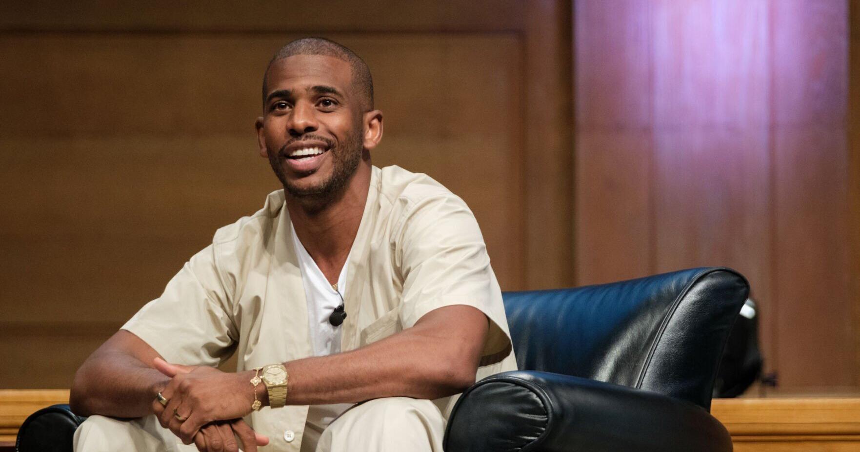 PHOTOS: NBA star Chris Paul speaks about his new book to crowd at Wait Chapel - Vimarsana News