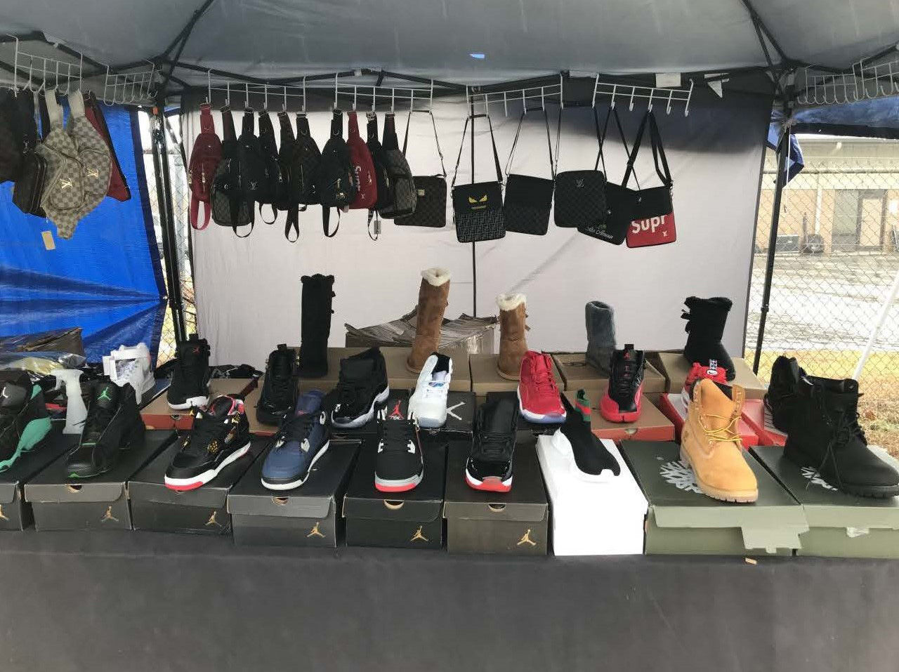 $460,000 in fake Air Jordans, UGGs 