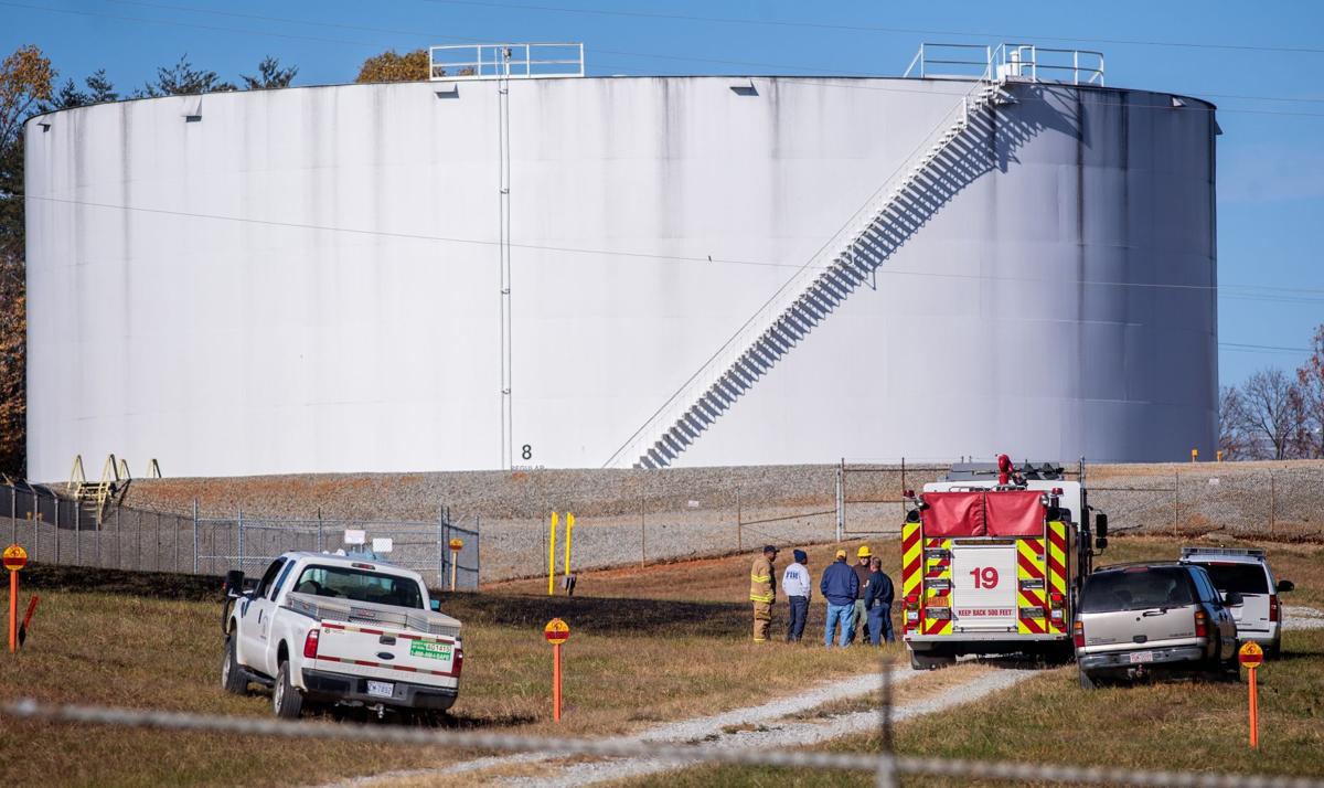 Firefighters extinguish blaze near Greensboro tank farm