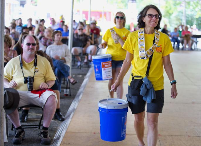 National Folk Festival volunteers