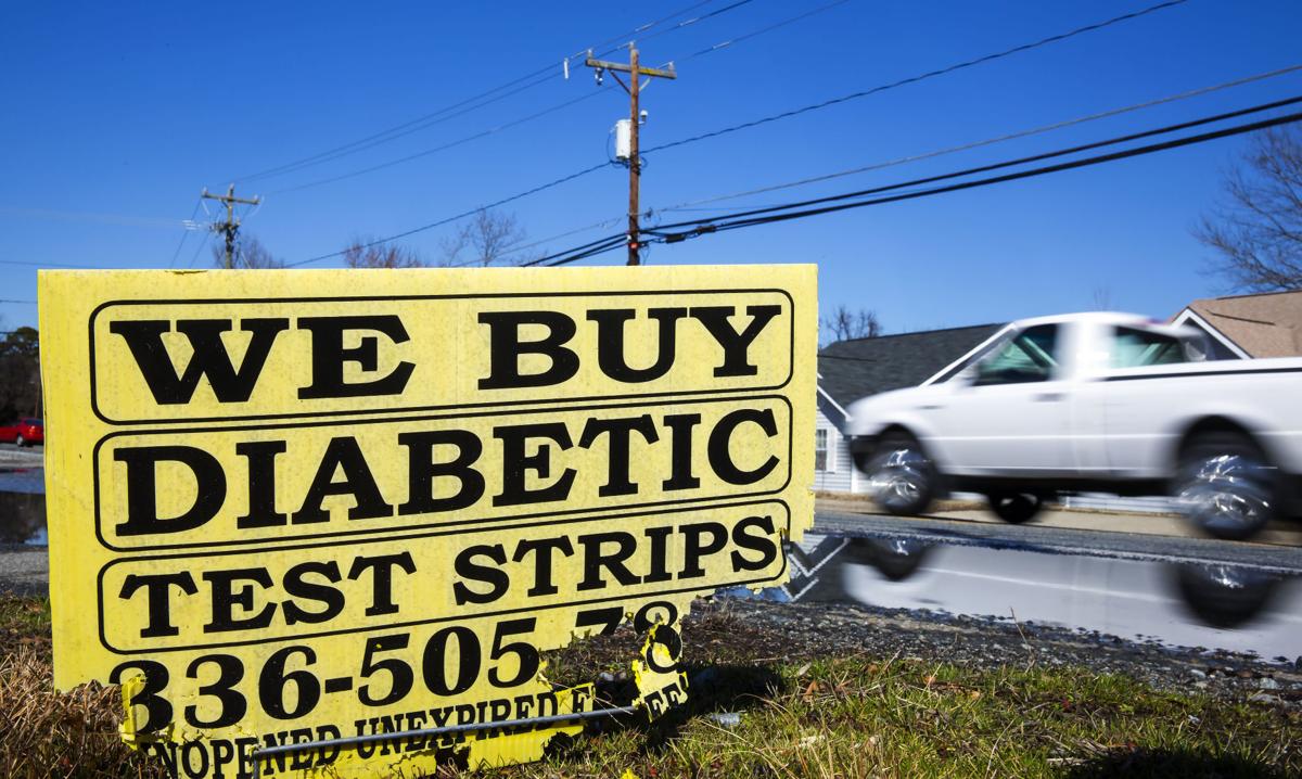Delicate and disposable, small strips that measure bloodsugar levels