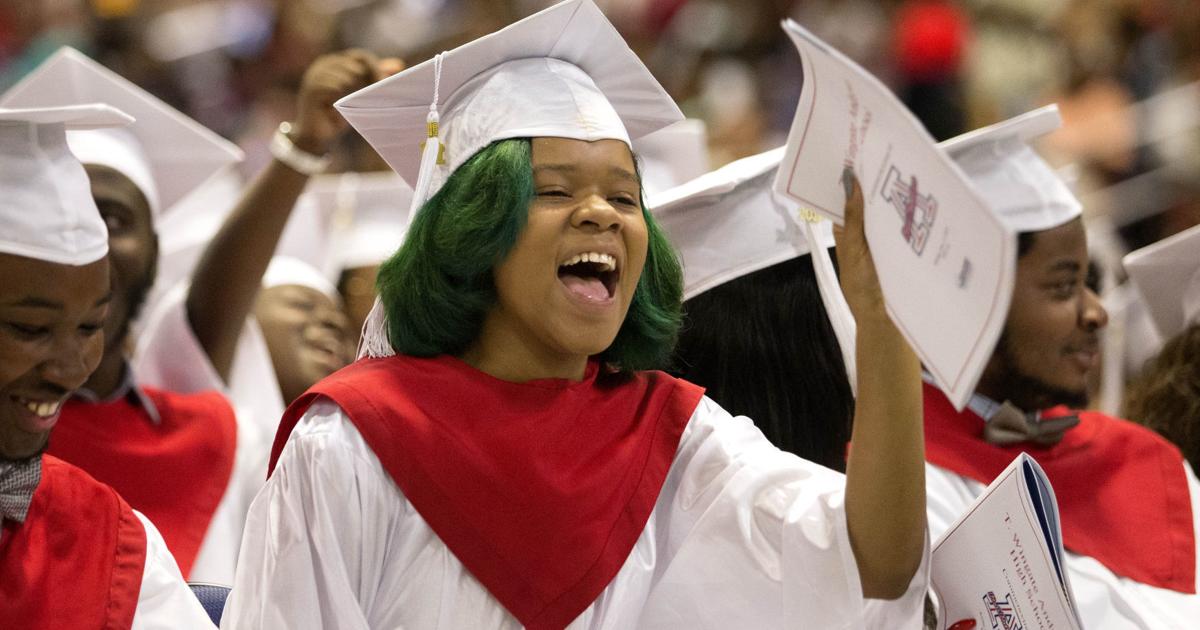 Wingate Graduation T. Wingate Andrews High graduation 2018