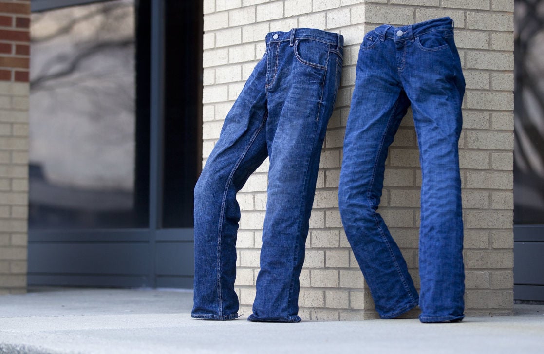 Wrangler creates public art in Greensboro with jeans, ice and cold ...