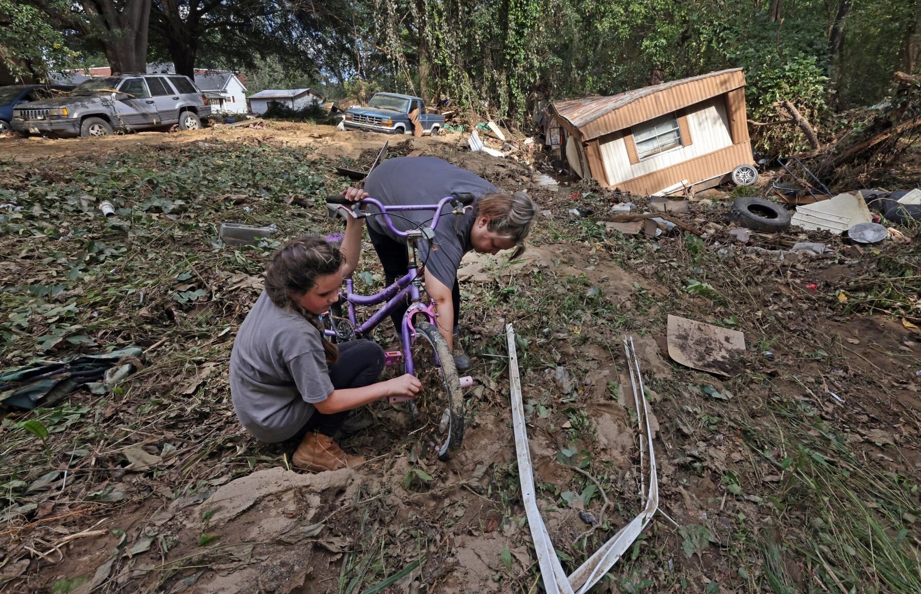 PHOTOS: Old Fort, McDowell County Destruction And Recovery From ...