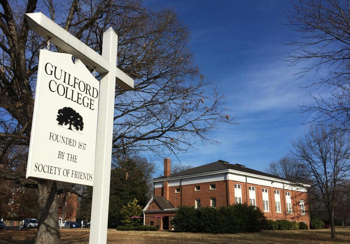 Guilford College generic sign