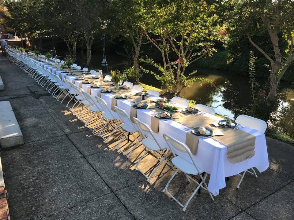 Grown Gathered Sets Long Table For Third Time Thursday