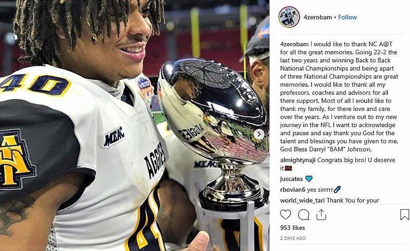 A&T Darryl Johnson on Instagram