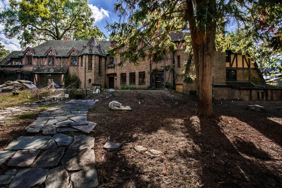 Restoring glory to gardens at historic house made famous by 'Hoarders