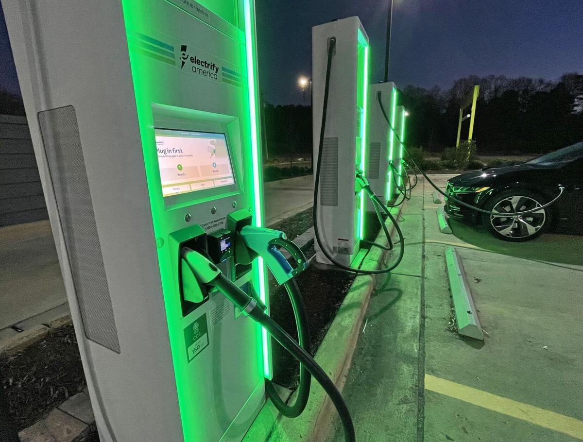 Electric vehicle charging stations
