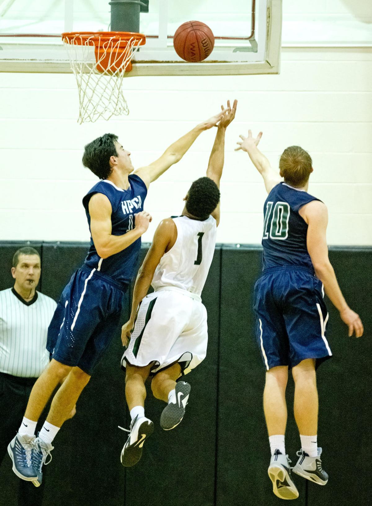 High school boys basketball Greensboro Day bests High Point Christian 6359 Gallery
