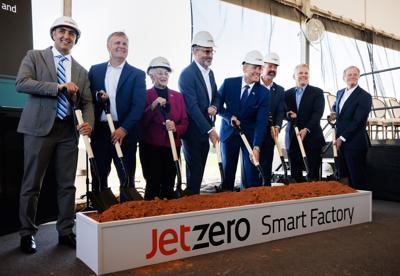 JetZero Groundbreaking at PTI Airport