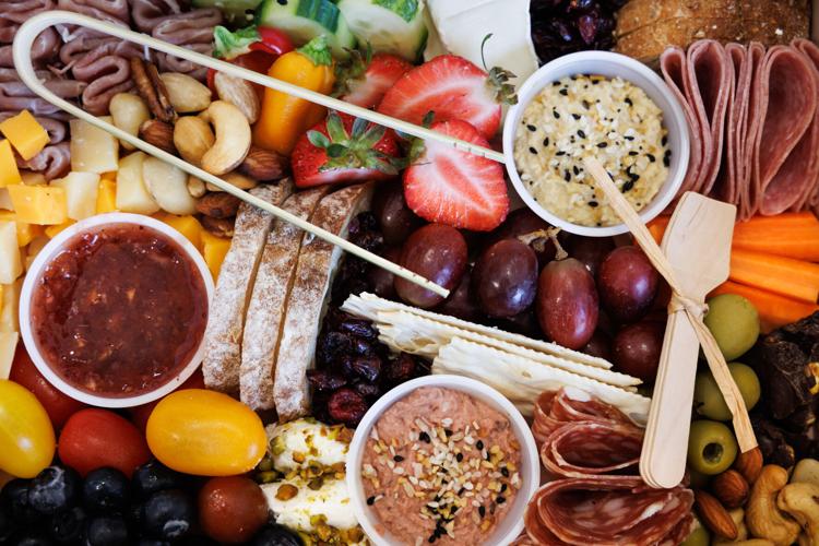 Graze Craze Greensboro Charcuterie Board