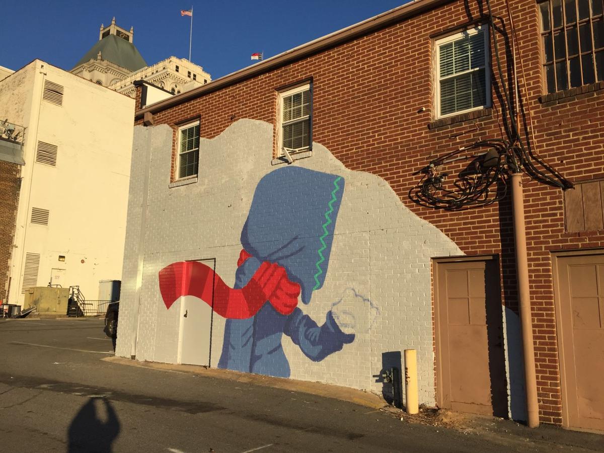 Another mural taking shape in downtown Greensboro Local News