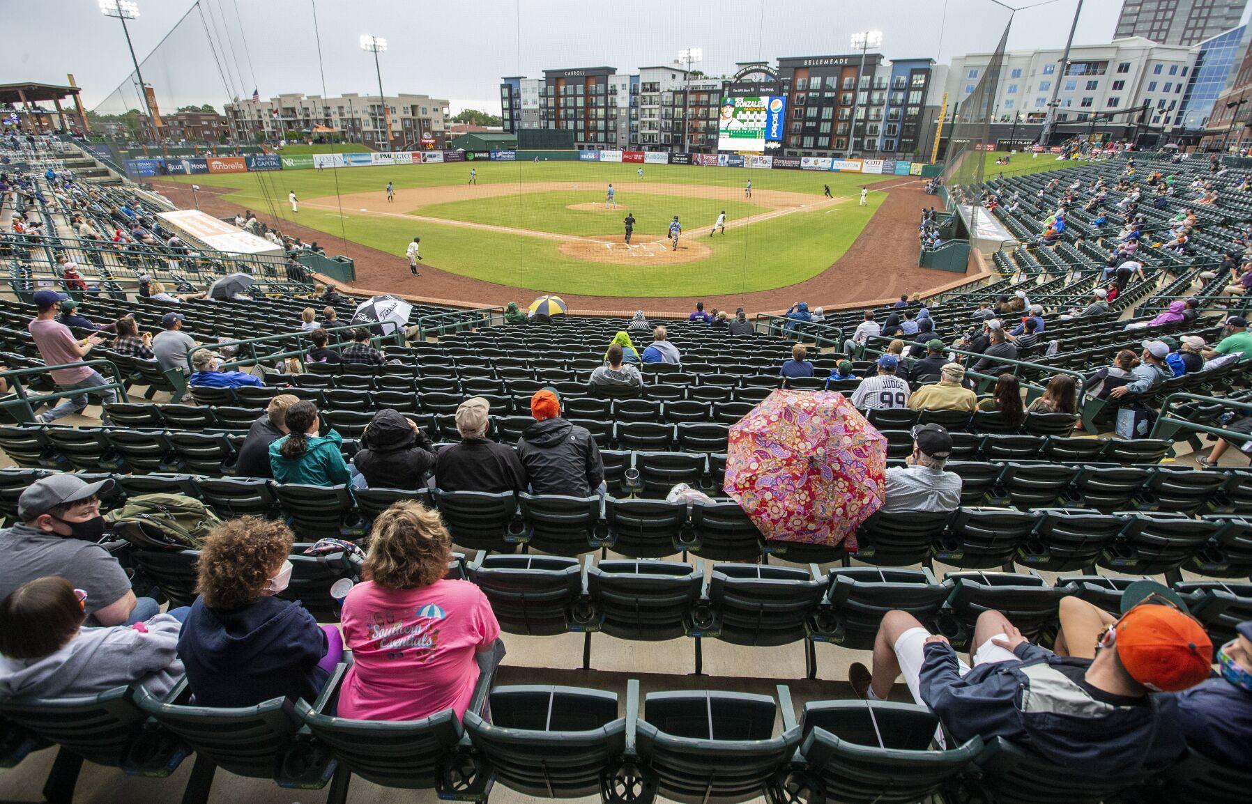 Photos: Opening night at the Greensboro Grasshoppers