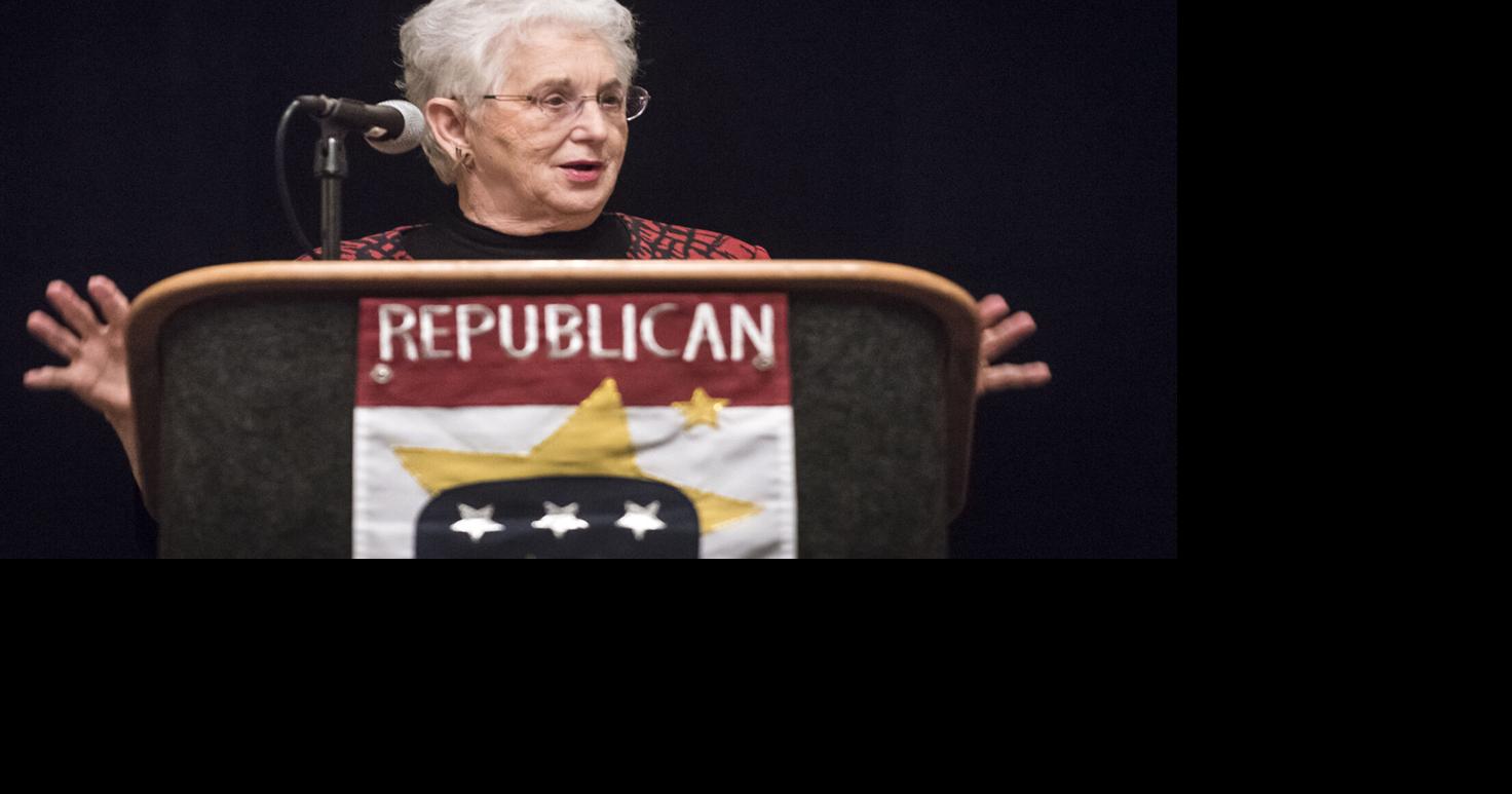 Image for Former Columbia University pupil is suing Rep. Virginia Foxx