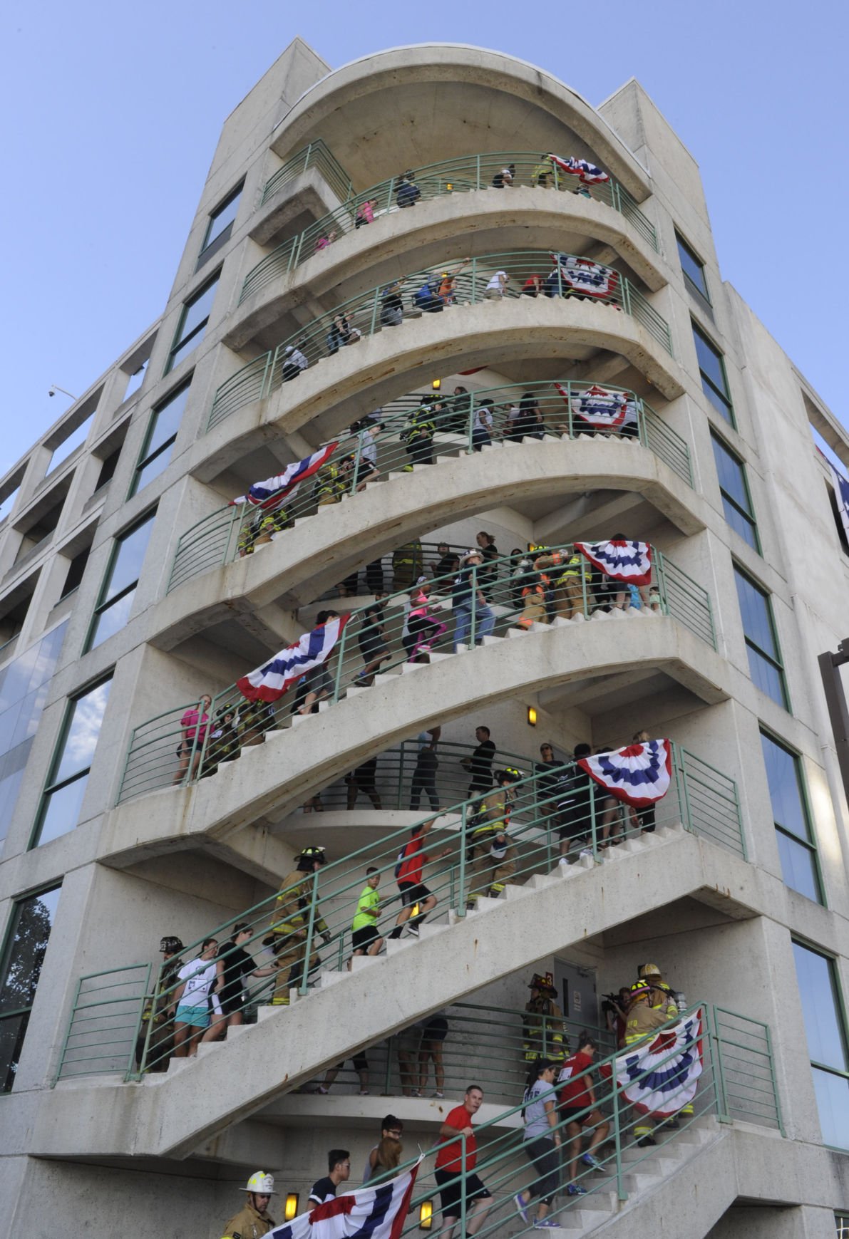 Greensboro 9/11 Memorial Stair Climb Gallery