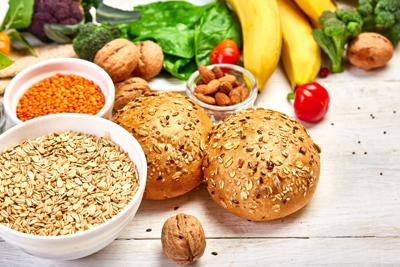 High-fiber foods