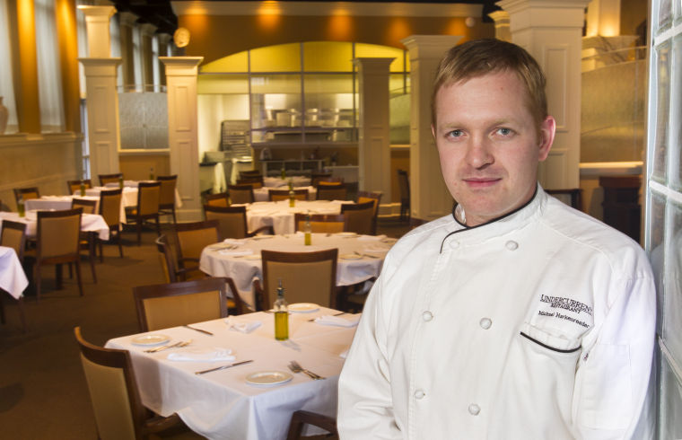 Michael harkenreader, chef de cuisine of The Undercurrent Restaurant l http://undercurrent restaurant.com 