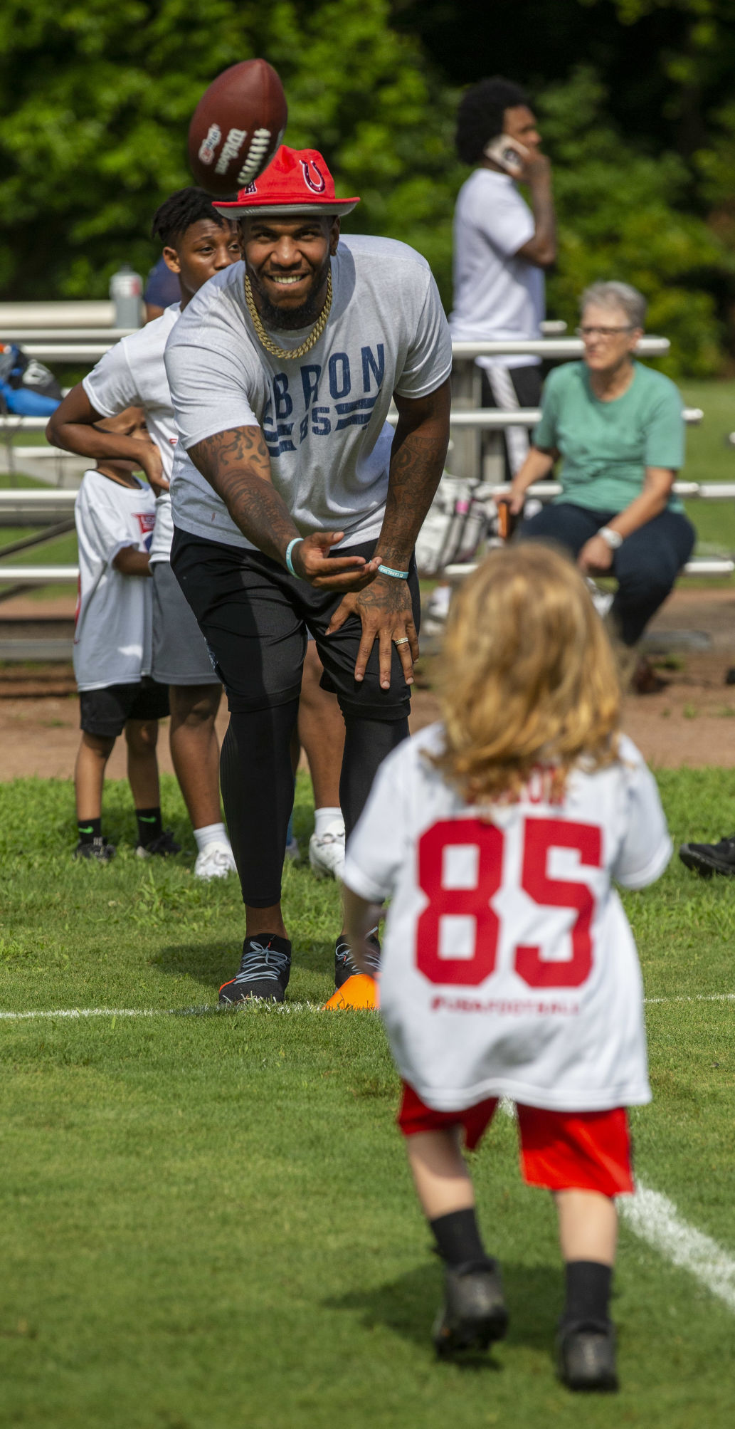 Keenan Allen & Eric Ebron Return to Greensboro to Host Youth Football Camp