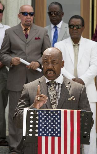 Greensboro Citizen for Fair Elections press conference
