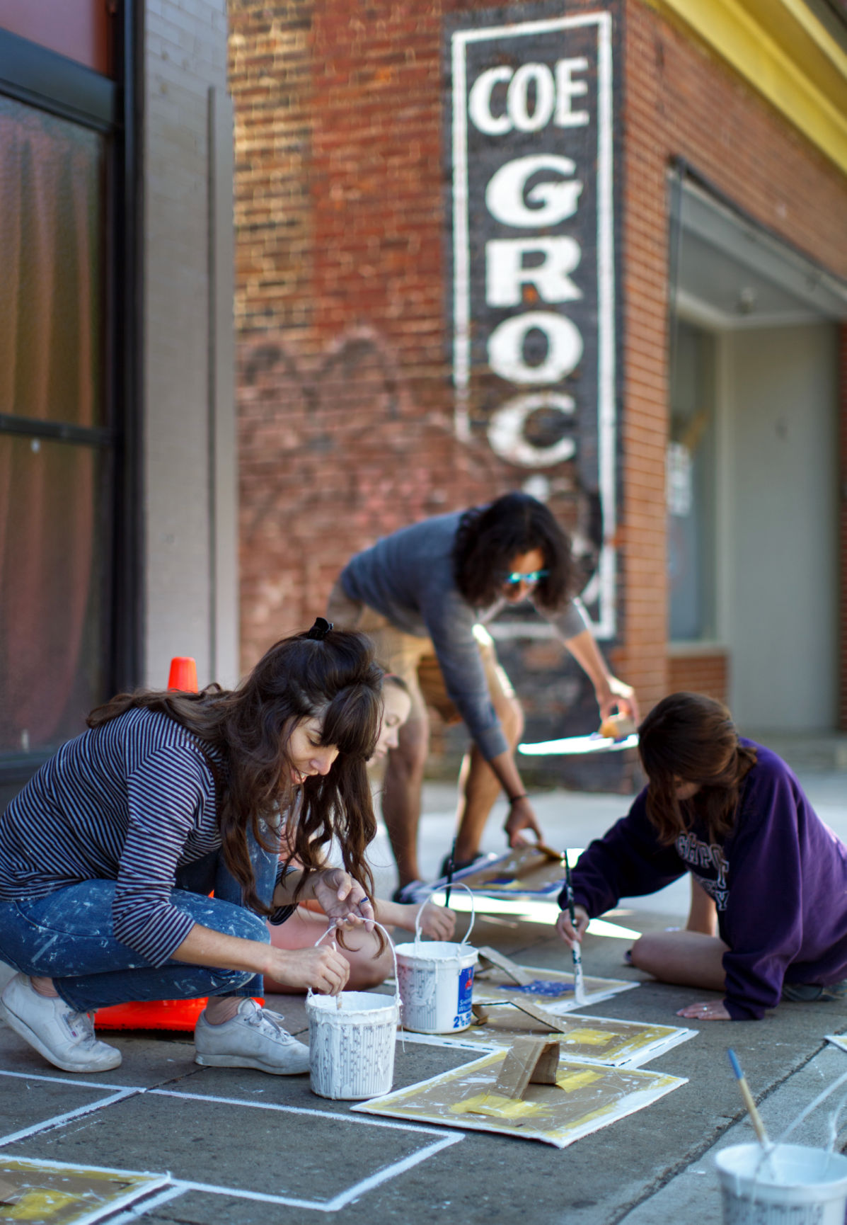 Greensboro street's paint job inspired by childhood game Latest News
