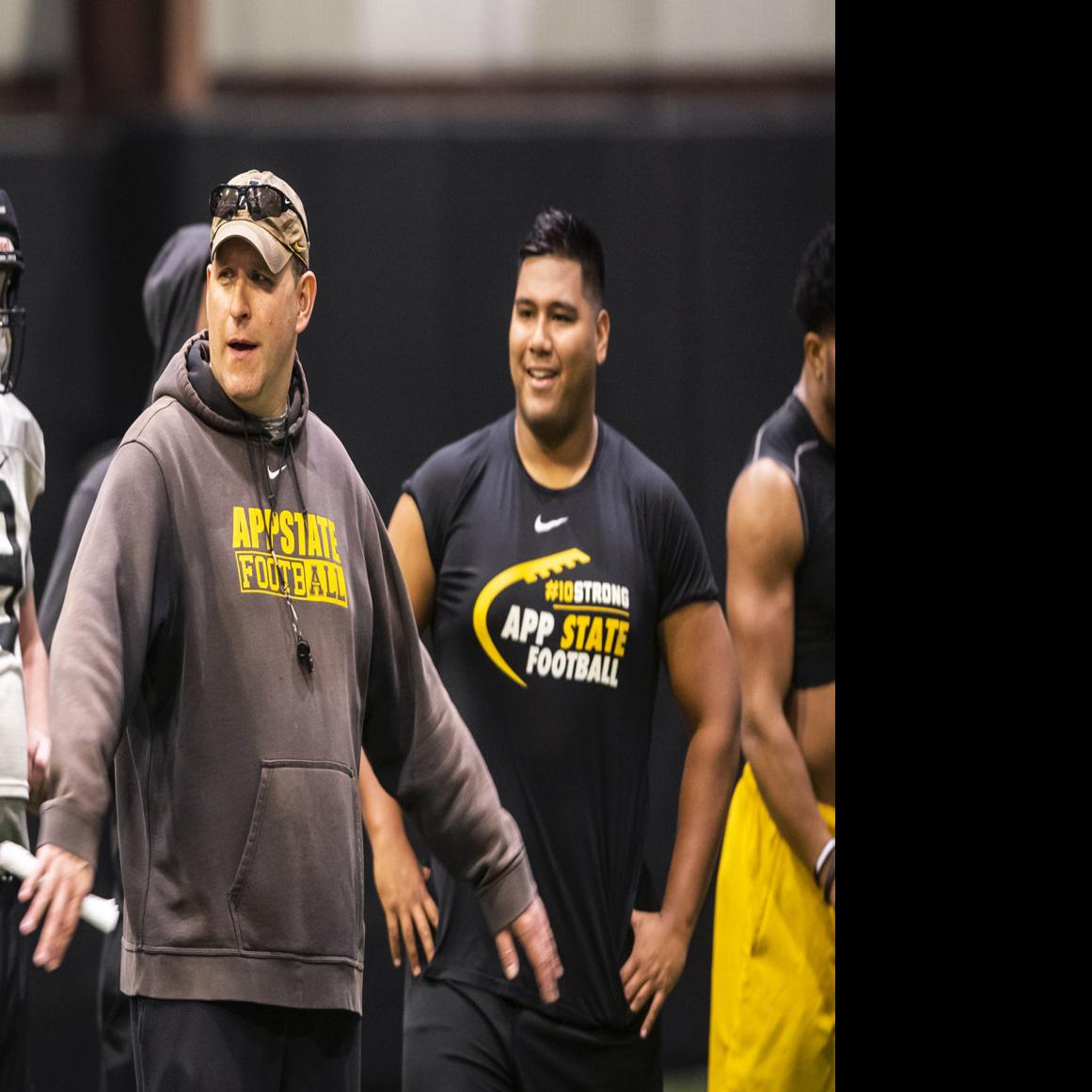 Ed Hardin App State Football Steps Over A Bump In The Road As It