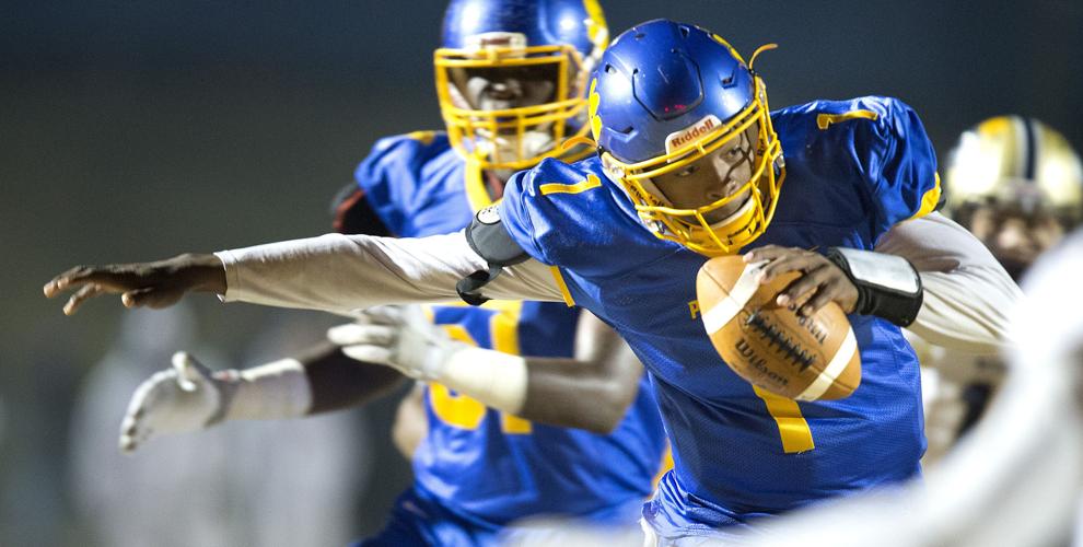 Football playoff Alexander Central at Dudley