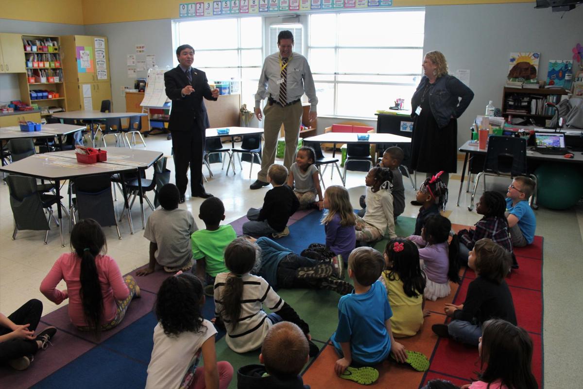 State Superintendent Mark Johnson visits Williamsburg Elementary News
