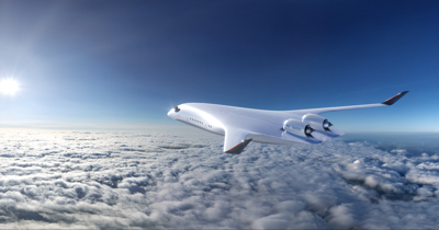 JetZero's Z4 all-wing design airplane