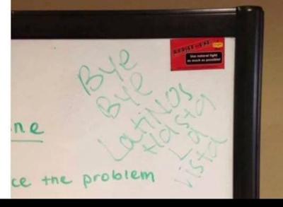 Elon Says Latino Student Wrote Whiteboard Note As Joke Education Greensboro Com