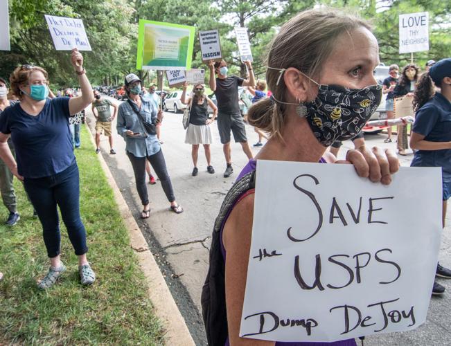 Louis DeJoy Protest
